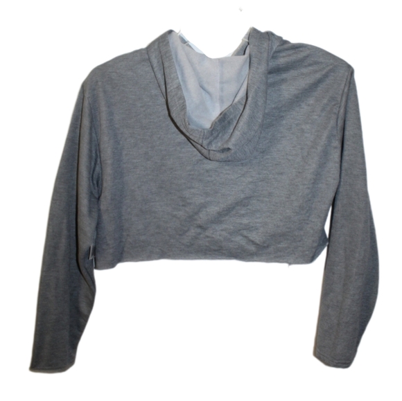 Women's Crop Top Hoodie - Picture 10 of 11